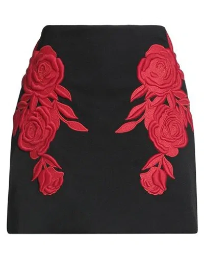 Lança Perfume Woman Mini Skirt Black Size M Polyester, Elastane