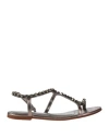 Lança Perfume Woman Sandals Bronze Size 7 Leather In Multi