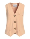 Lança Perfume Woman Tailored Vest Sand Size S Polyester, Viscose, Elastane