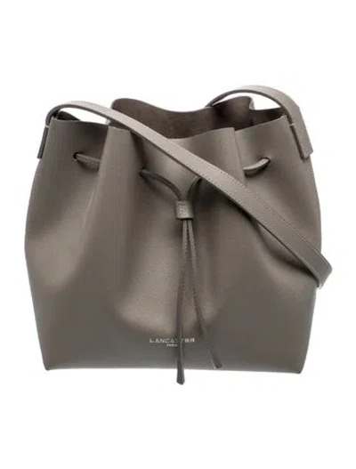 Pre-owned Lancaster Bucket Bag In Grey