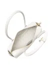 Lancaster Cube Shoulder Bag In White