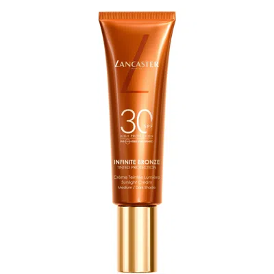 Lancaster Infinite Bronze Tinted Protection Sunlight Cream Spf30 50ml - Medium/dark In White