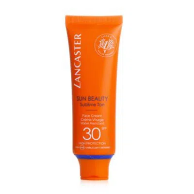 Lancaster Ladies Sun Beauty Sublime Tan Face Cream Spf30 1.6 oz Skin Care 3616302022526 In Orange
