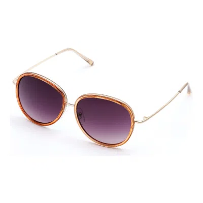 Lancaster Ladies' Sunglasses  Sla0733-6  57 Mm Gbby2 In Purple
