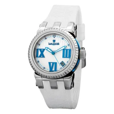 Lancaster Ladies' Watch  Ola0643ss-bl ( 38 Mm) Gbby2 In White