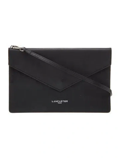 Pre-owned Lancaster Leather Clutch In Blue
