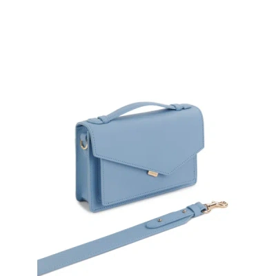 Lancaster Leather Handbag In Blue