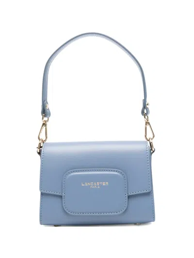 Lancaster Mini Logo-print Leather Tote Bag In White