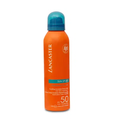 Lancaster Sun Sport Cooling Invisible Mist Spf50 200ml | Wet Skin Application | Spray Bottle | High Protection