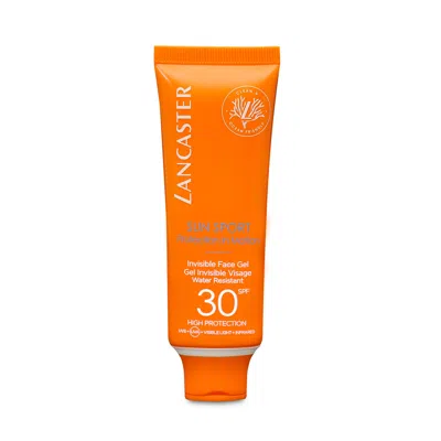 Lancaster Sun Sport Invisible Face Gel Spf30 50ml | Clean &amp; Ocean Friendly | Fast Absorbing Weightless Pro