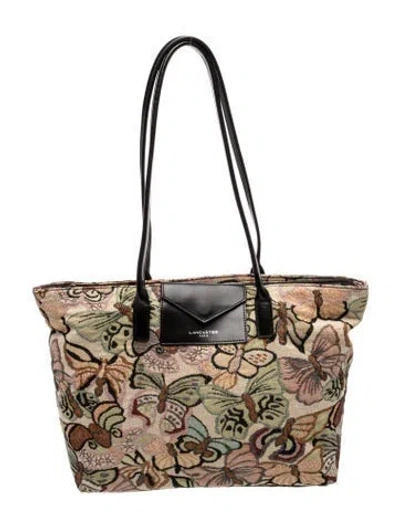 Pre-owned Lancaster Tote In Neutral