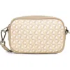 Lancaster Zipped Crossbody Bag Ikon It In Beige
