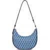 Lancaster Zipped Hobo Bag Ikon It In Bleu