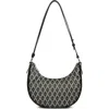 Lancaster Zipped Hobo Bag Ikon It In Noir