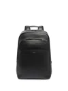Lancel 15'6 Edgard Leather Backpack In Black