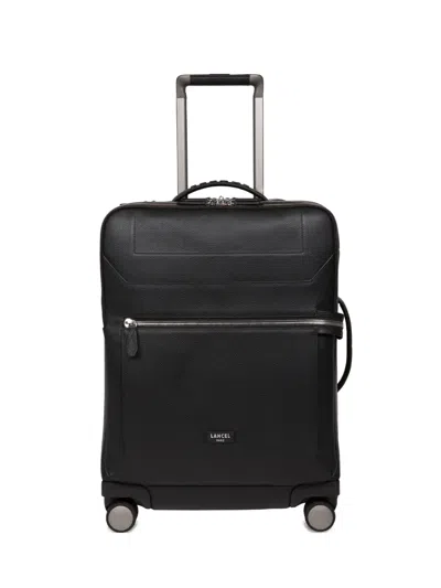 Lancel 4-wheel Cabin Suitcase In Black
