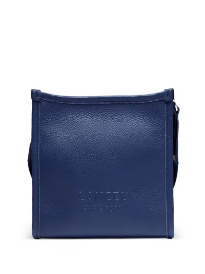 Lancel Adjustable Strap Cross Body Bag In Blue