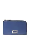 Lancel Angele Cardholder In Blue