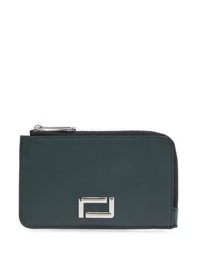 Lancel Angele Cardholder In Blue