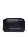 Lancel Angele Cuir Crossbody Bag In Black