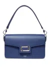 Lancel Angele M Shoulder Bag In Blue