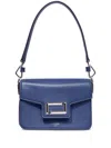 Lancel Angele S Cross Body Bag In 4d Ultramarine