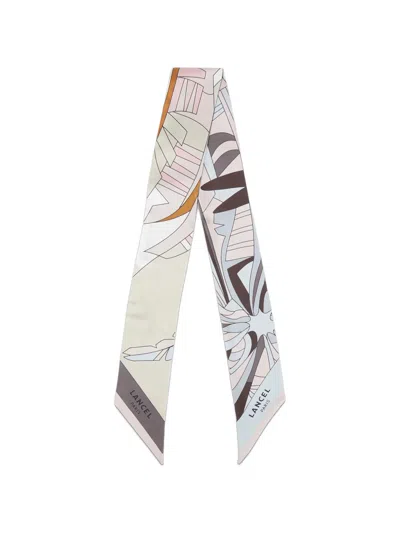 Lancel Arabesque-motif Headband In White