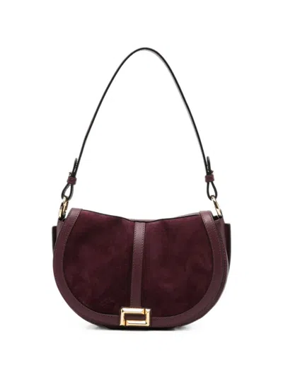 Lancel Bag Medium Saddle "celeste Medium" In Brown
