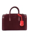 Lancel Borsa Da Bowling S In Burgundy