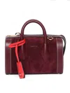 Lancel Borsa Da Bowling S In Burgundy