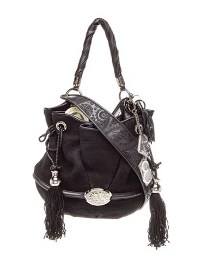 Pre-owned Lancel Bucket Bag In Black
