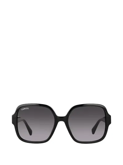 Lancel Cassandre Sunglasses In Black