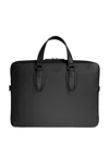 Lancel Charlie 14' Briefcase In Black