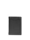 Lancel Charlie Card Holder In Grey