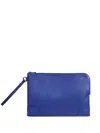 Lancel Charlie Clutch In Blue