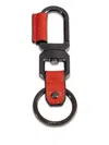 Lancel Charlie Keyring In Orange