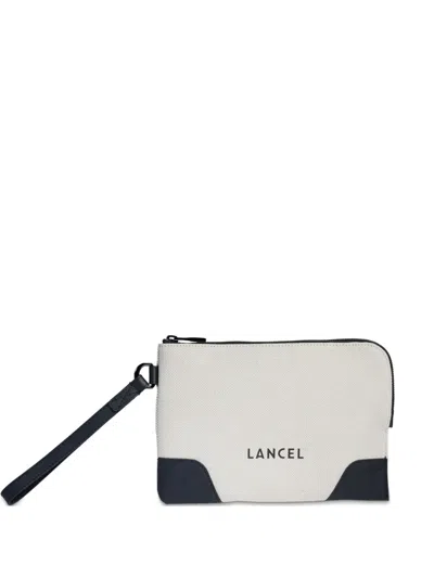 Lancel Charlie Pouch In White