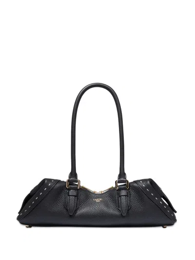 Lancel Charlie Shoulder Bag In Black