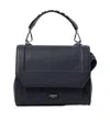 Lancel Clamshell Crossbody Bag In Black