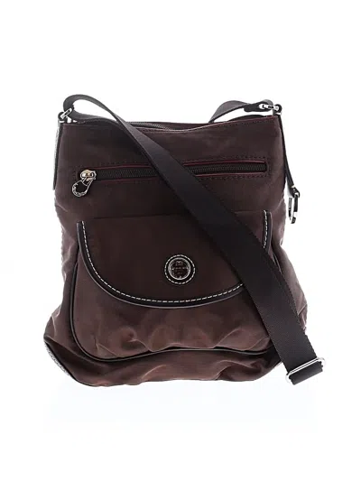Pre-owned Lancel Crossbody Bag In Brown
