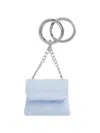 Lancel Dragonfly Keyring In Blue