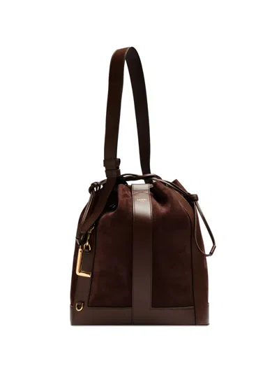 Lancel Elles Bucket Bag In Brown