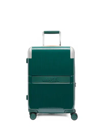 Lancel Empreinte Logo-embossed Expandable Luggage In Green