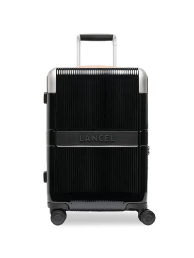 Lancel Empreinte Logo-plaque Expandable Luggage In Black
