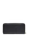 Lancel Enveloppe Zip Wallet In Black