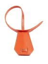 Lancel Escapade Keyring In Orange