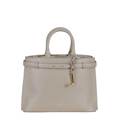 Lancel Faubourg Top-handle Leather Tote Bag In Brown