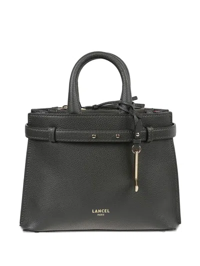 Lancel "faubourg De " Small Zip Carryall Bags In Green