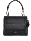 Lancel Medium Flap Bag Chain Strap In Black
