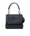 Lancel Flip Shoulder Bag In Black